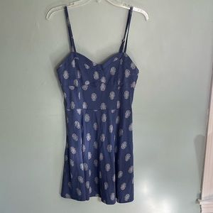 Blue Hasma Hand Dress